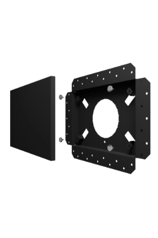 Решетка вентиляционная SGR 300х200 окраш. сталь Matt black ERA