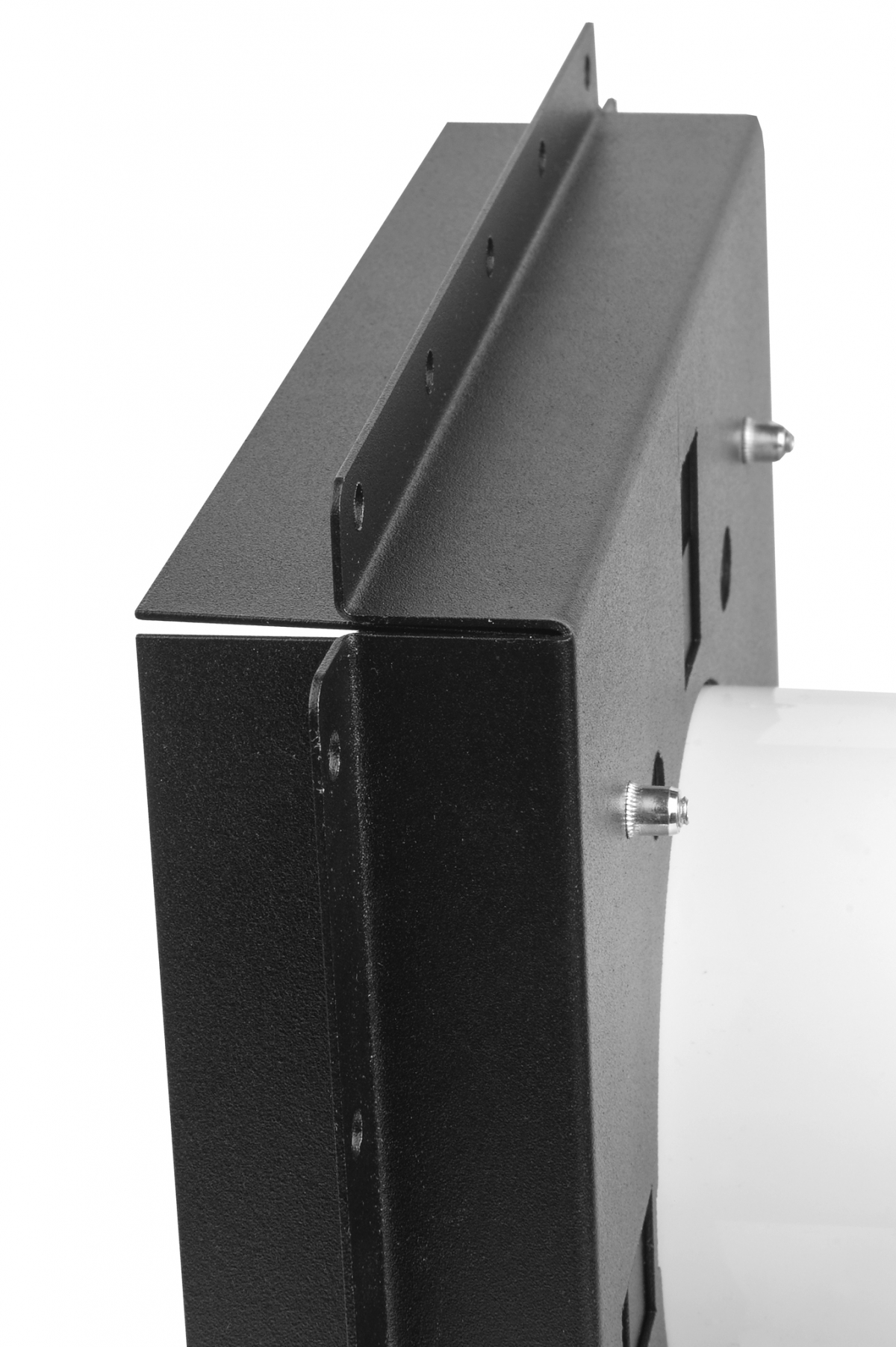 Решетка скрытого монтажа FoZa ПОД ПЛИТКУ 207х207 с вентилятором 100СНК, обратный клапан, таймер+датчик влажности, черная, 100мм