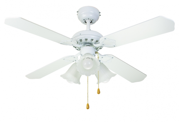 Потолочный люстра-вентилятор Dreamfan Princess White 105