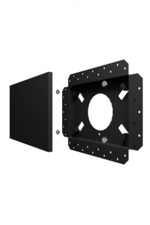 Решетка вентиляционная SGR 300х200 окраш. сталь Matt black ERA